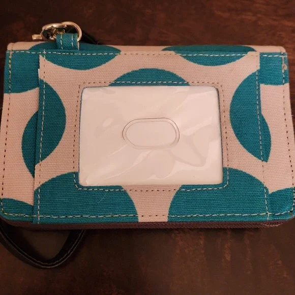 Thirty-One polka-dot wristlet - Picture 3 of 8